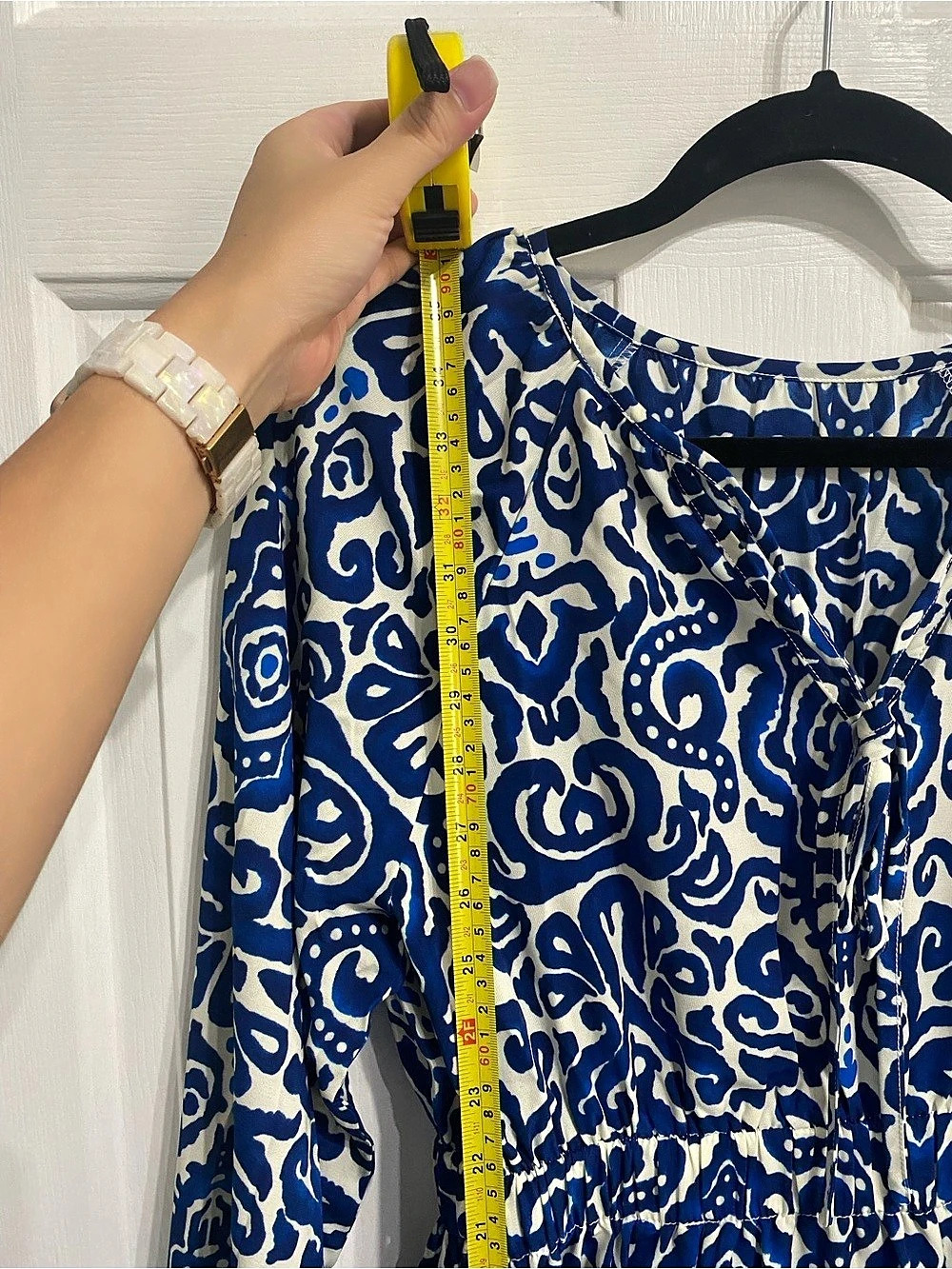 Abstract Print Mini Dress Size Small - Picture 6 of 9